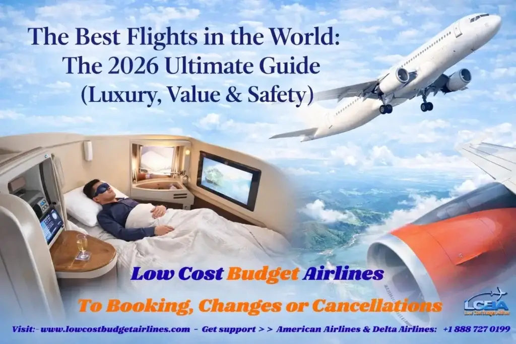 The Best Flights in the World: The 2026 Ultimate Guide (Luxury, Value & Safety)