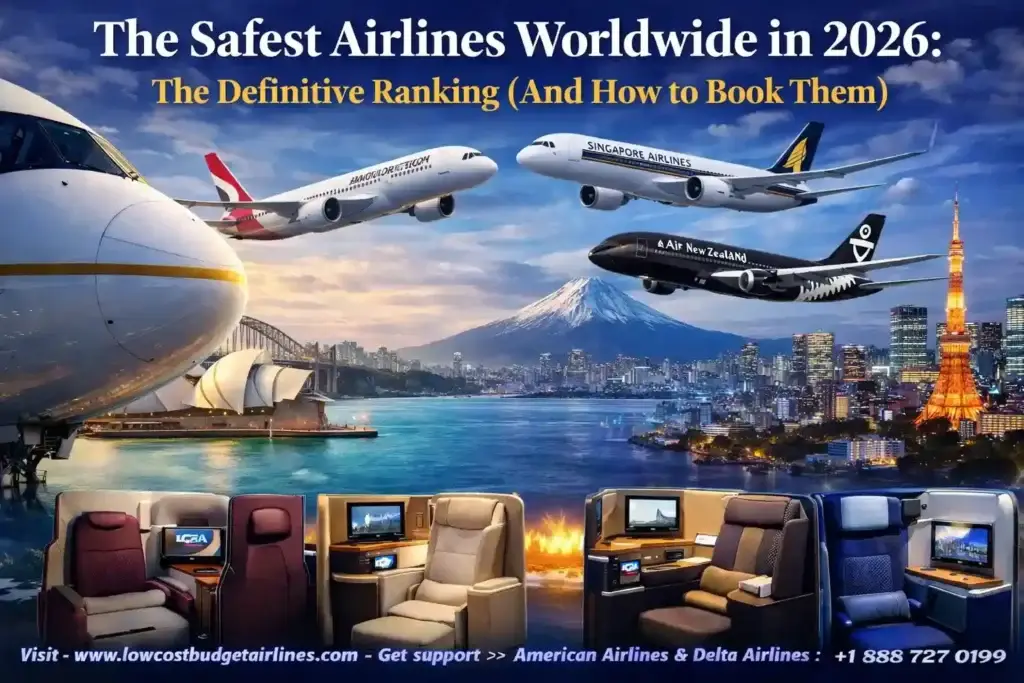 The Safest Airlines Worldwide in 2026 The Definitive Ranking (And How to Book Them)