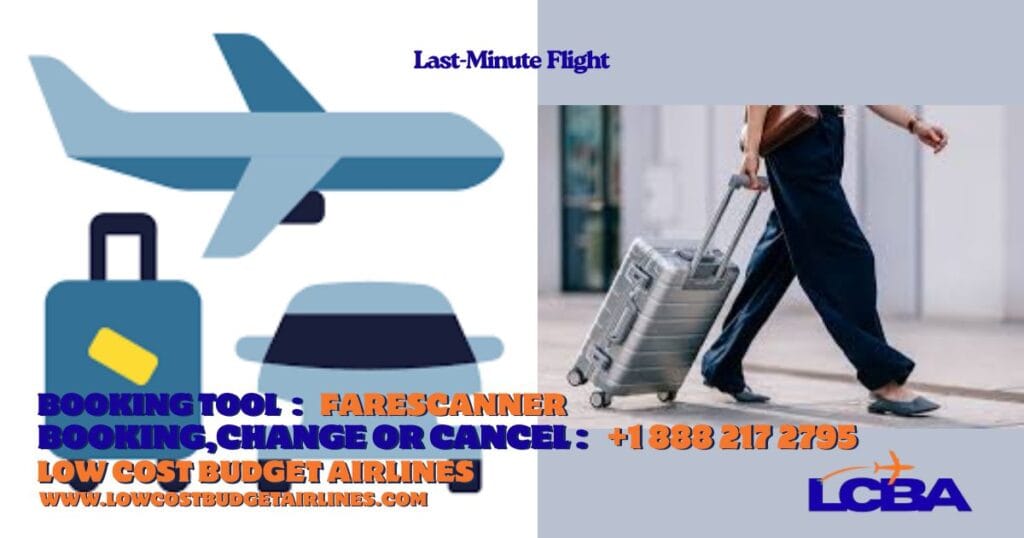 Last-Minute Flight