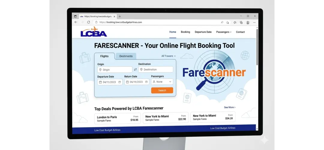 Demystifying online travel booking websites | The LCBA Farescanner Revolution 1 - Demystifying online travel booking websites The LCBA Farescanner Revolution - Low Cost Budget Airlines Demystifying online travel booking websites - The LCBA Farescanner Revolution
