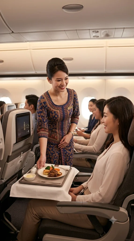 2. Singapore Airlines The Premium Service Benchmark